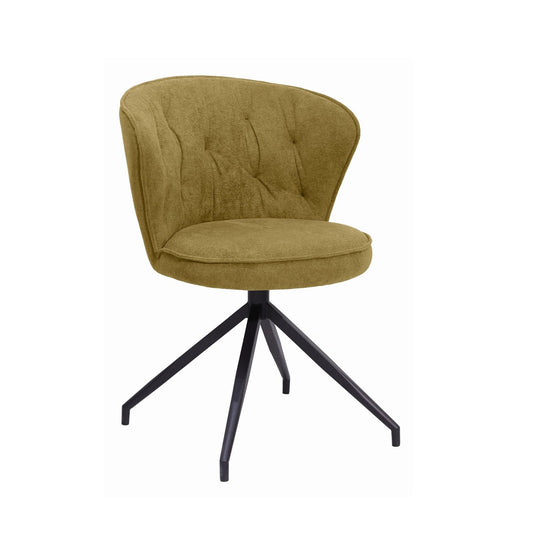 Evelyn Swivel Dining Chair - Green