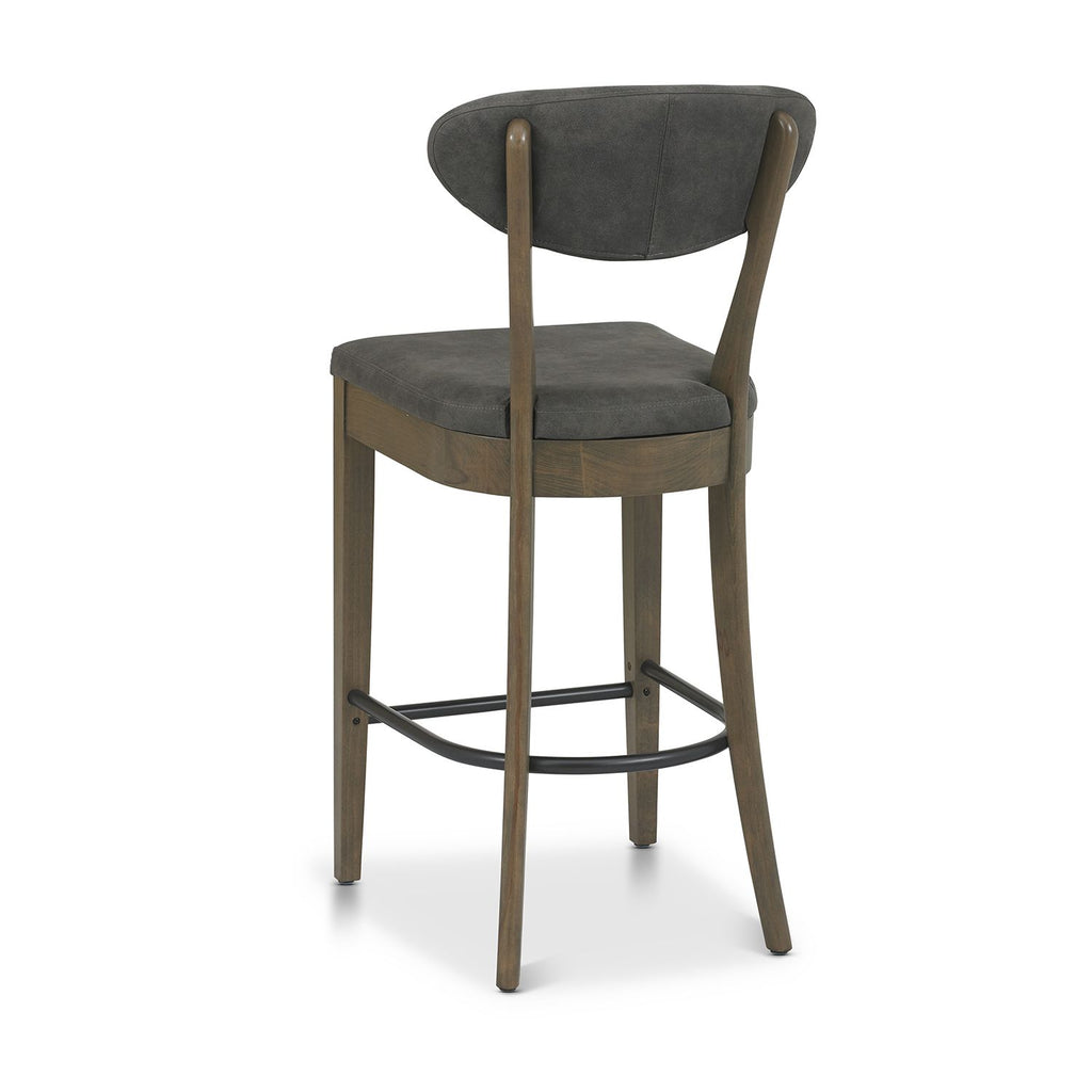 Phoenix Fumed Oak Bar Stool