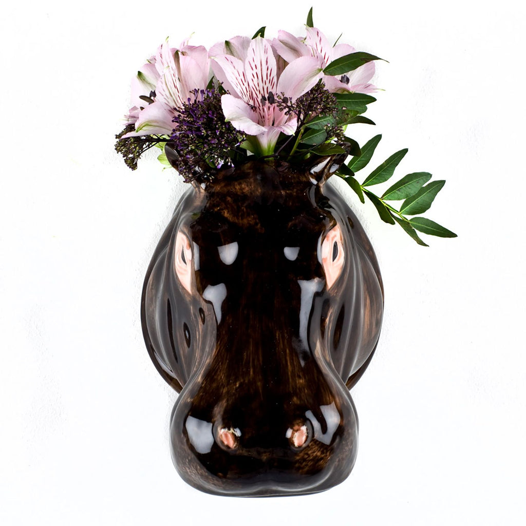 Hippo Wall Vase
