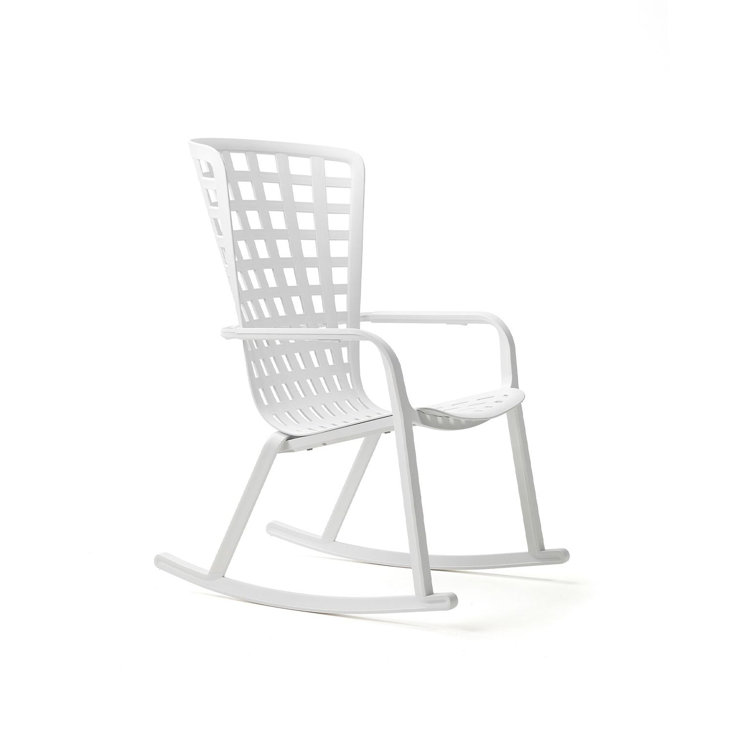 Folio Rocking Chair By Nardi - White