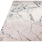 Aurora Floor Rug - Quake Metallic Blue