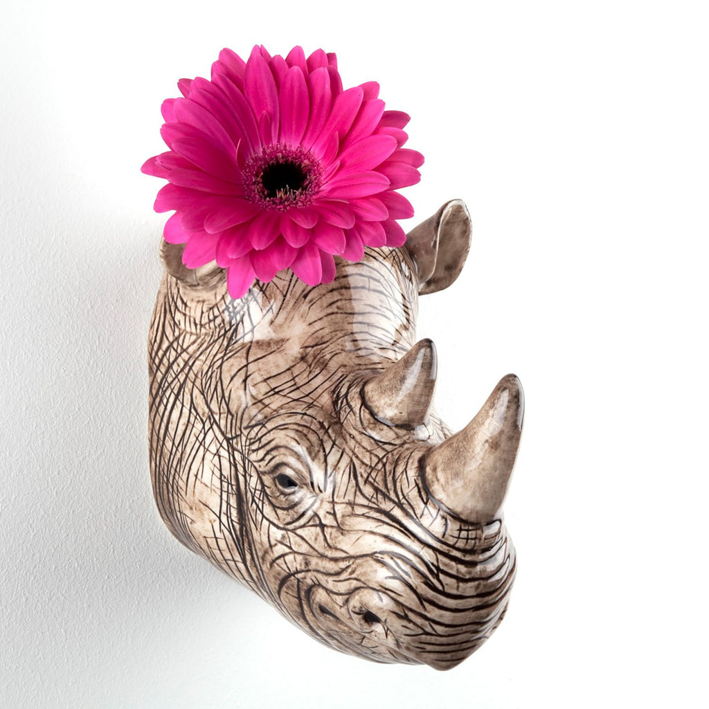 Rhino Wall Vase