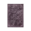 Zehraya Floor Rug - Purple Border