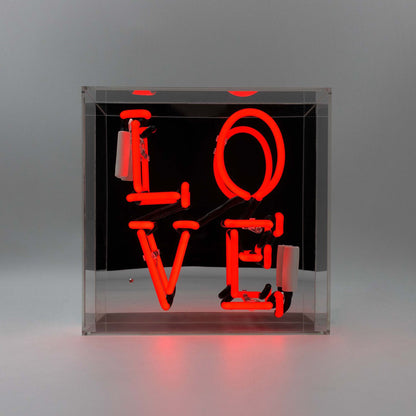 Love Box - Neon Red