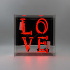 Love Box - Neon Red