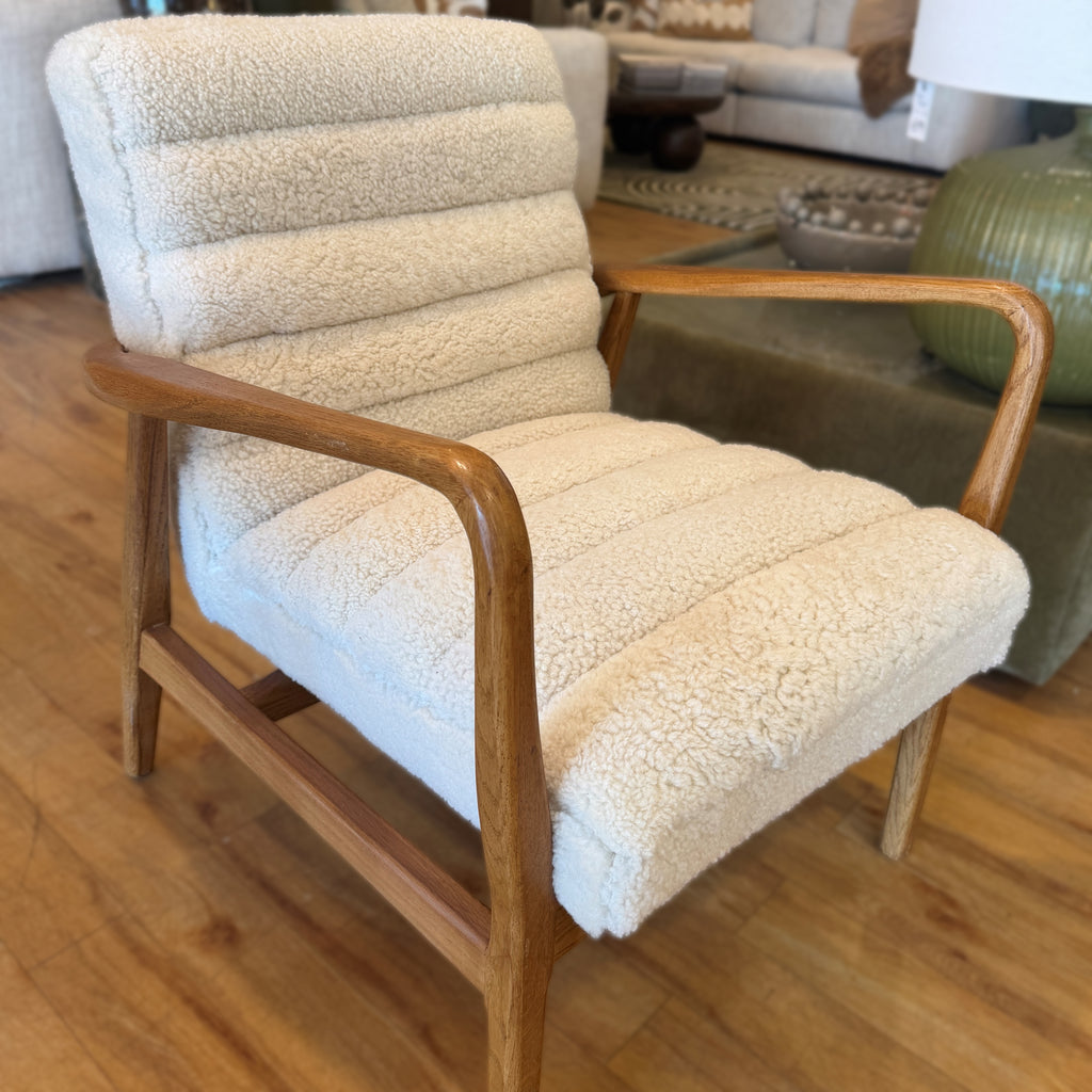 CLEARANCE - Tate Armchair - Cream