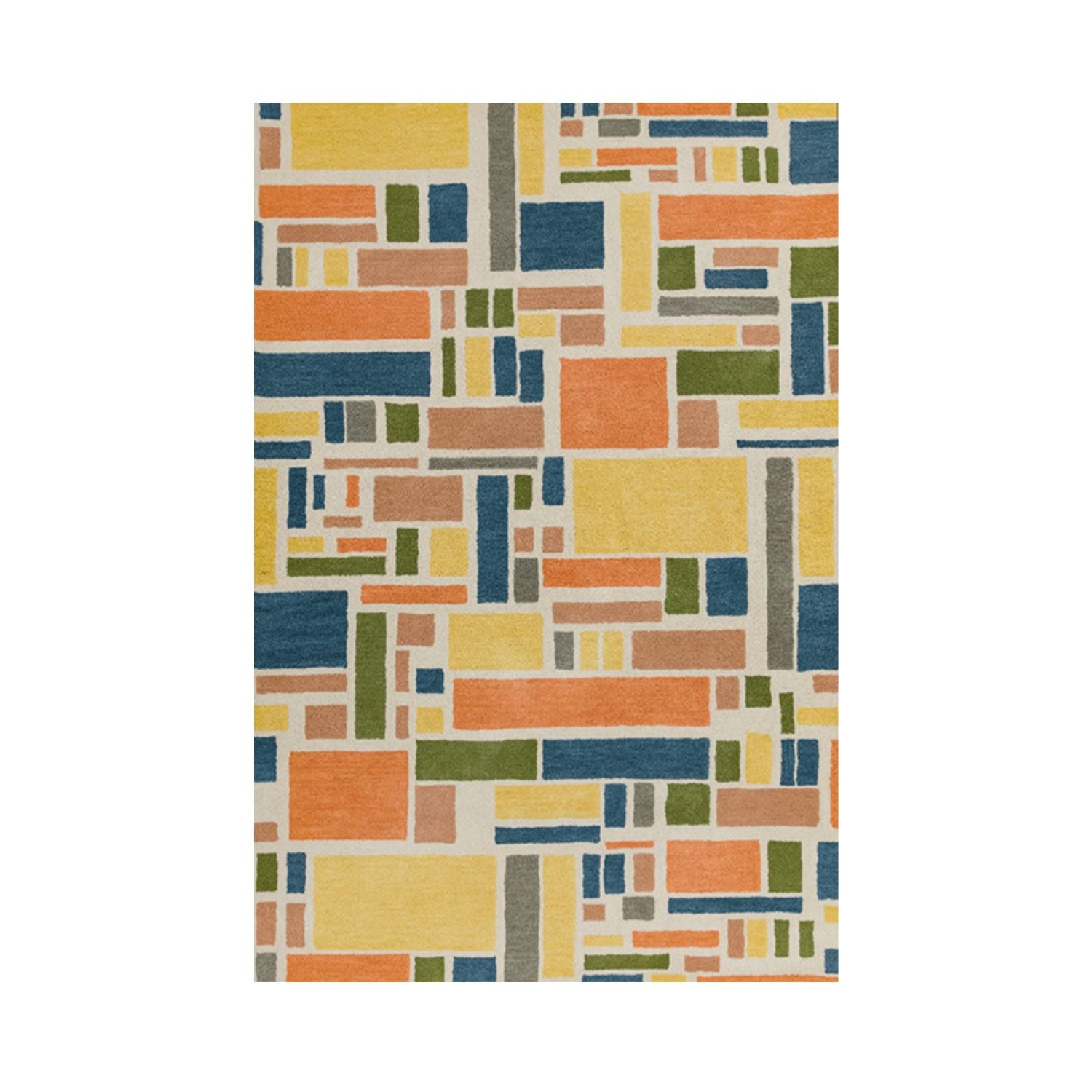 Reef Floor Rug - Blocks Multi