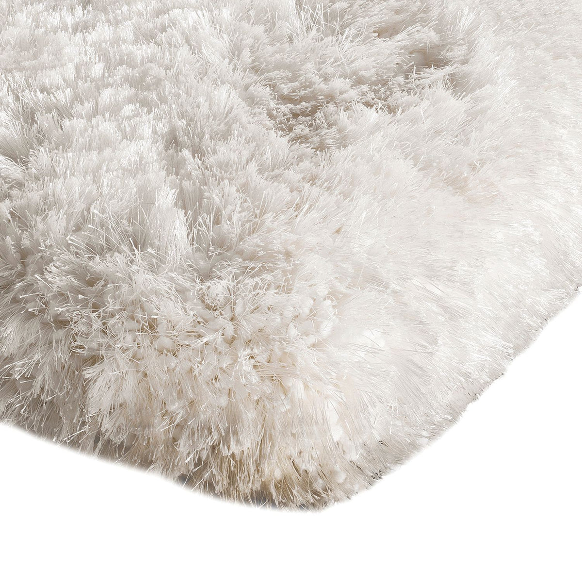 Whitte Floor Rag Plush Floor Rug - White – BF Home