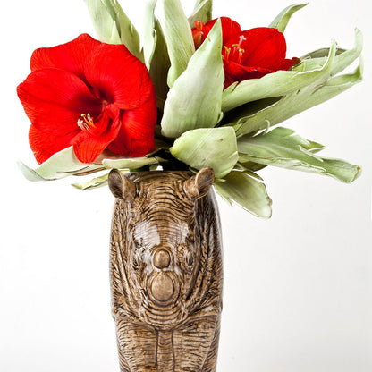 Rhino Flower Vase - Large