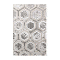 Aurora Floor Rug - Crystal Silver