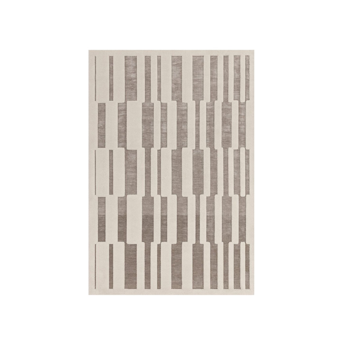 Valley Floor Rug - Natural & Ivory Tile