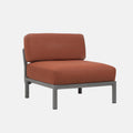 Nardi Maximo Elemento Centrale - Armless Unit Module - Grey