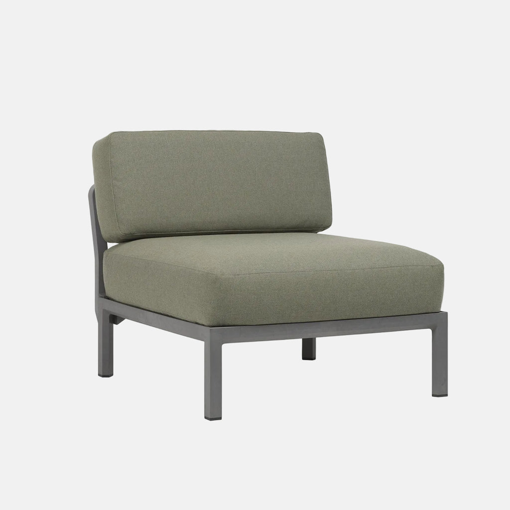 Nardi Maximo Elemento Centrale - Armless Unit Module - Grey
