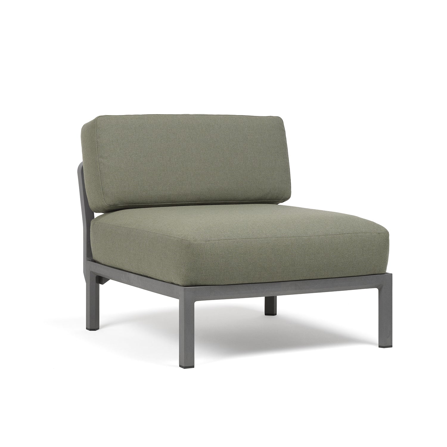 Maximo Module Armless Unit By Nardi Outdoor - Grey