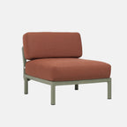 Nardi Maximo Elemento Centrale - Armless Unit Module - Olive