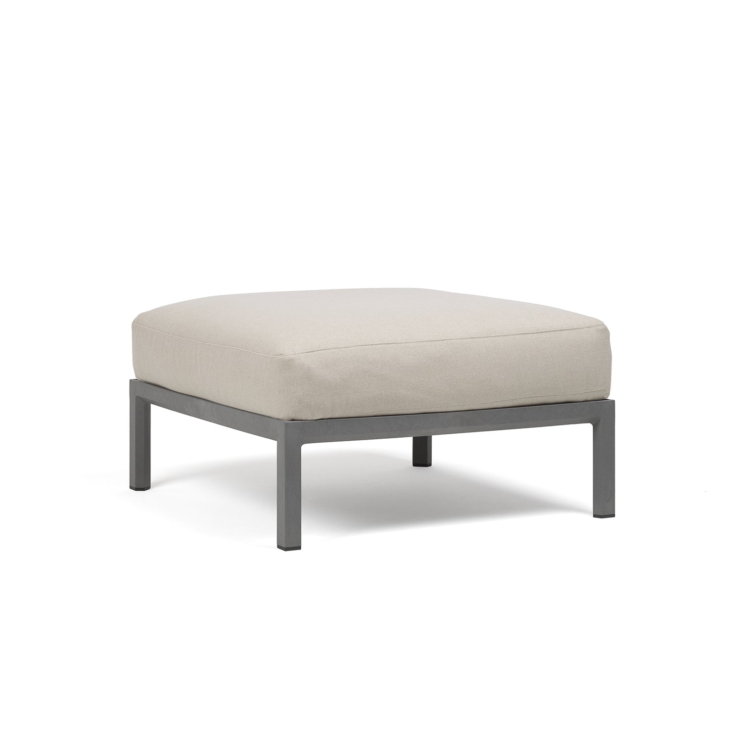 Maximo Footstool By Nardi Outdoor - Grey