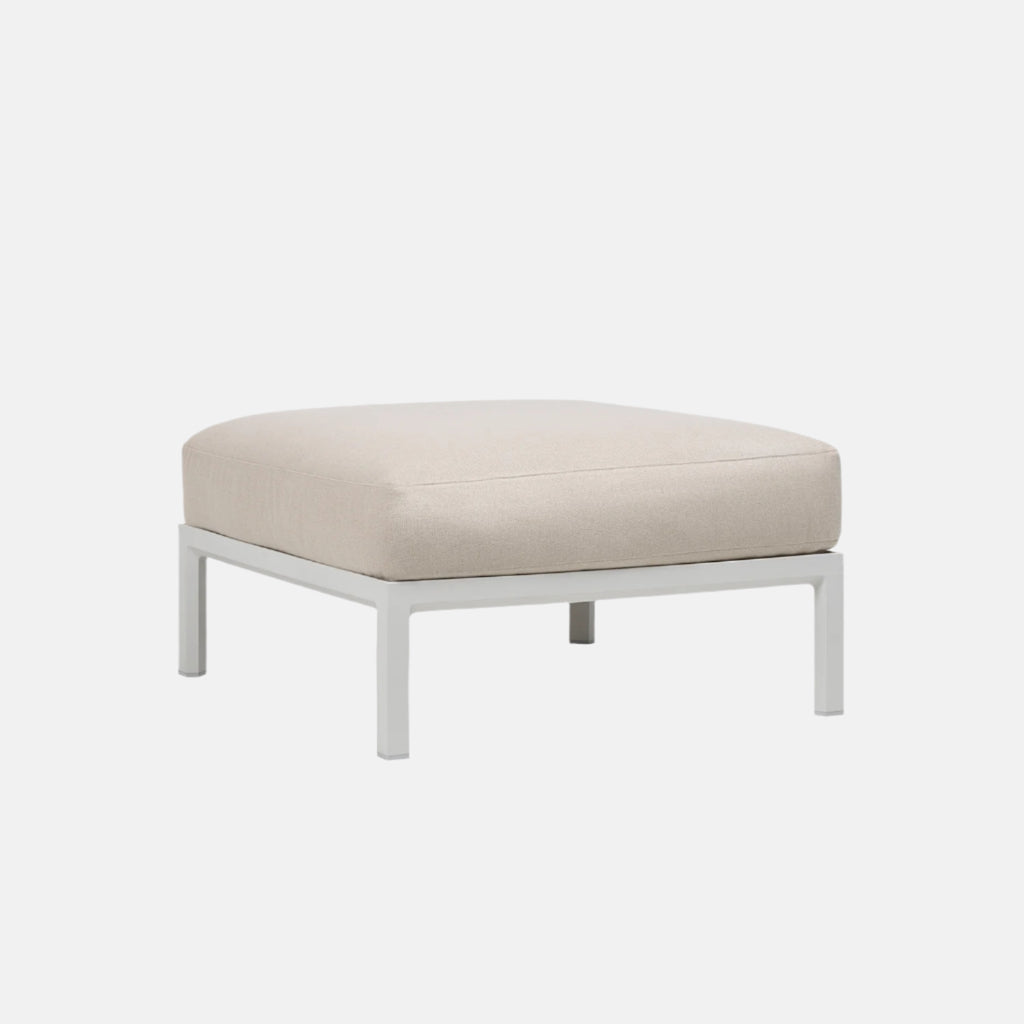 Maximo Footstool By Nardi Outdoor - White