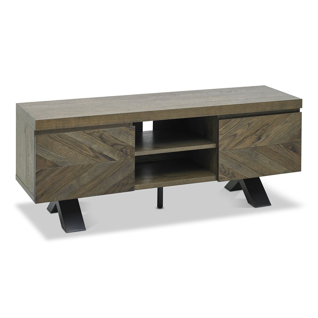 Phoenix Fumed Oak Entertainment Unit