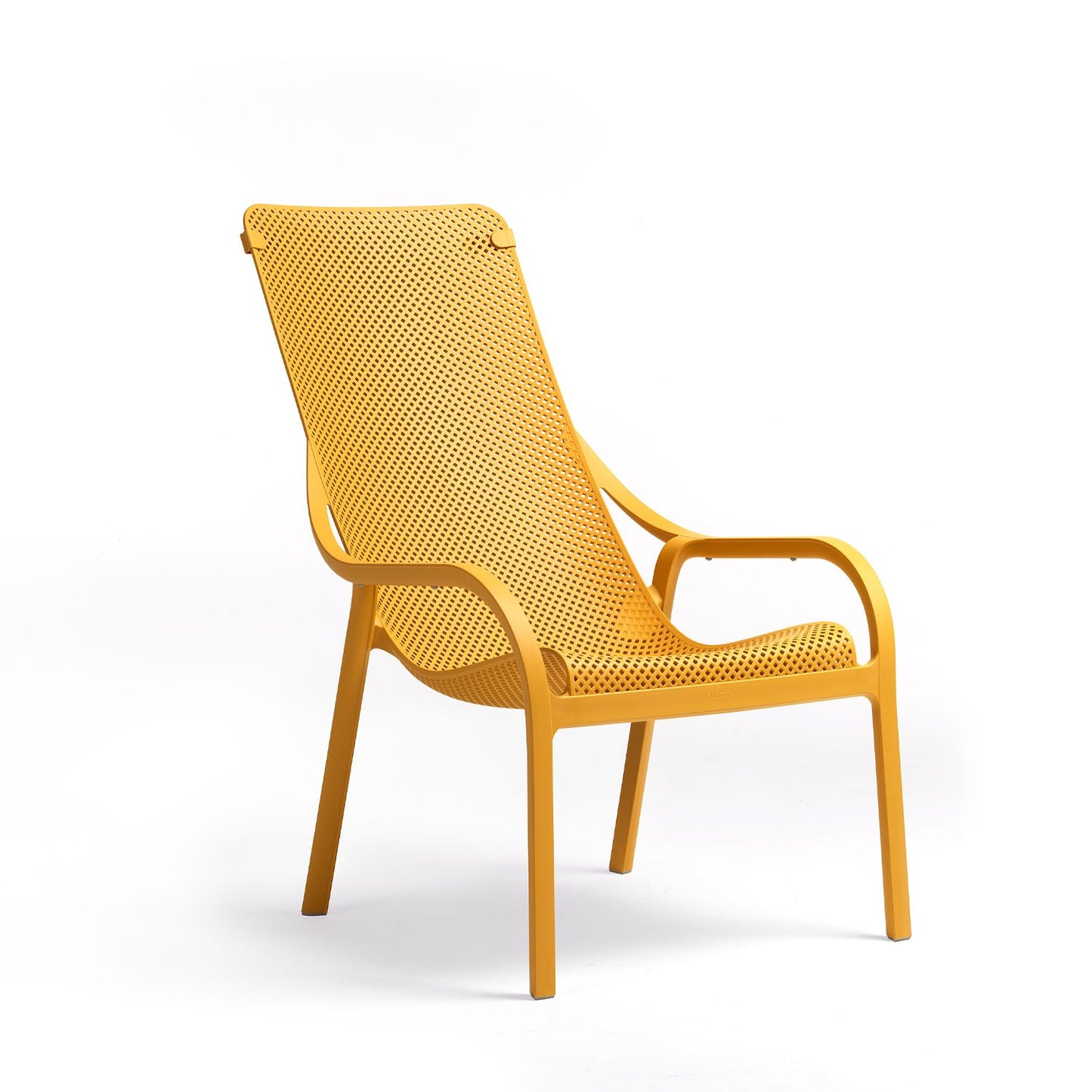 Net Lounge Chair By Nardi - Mustard