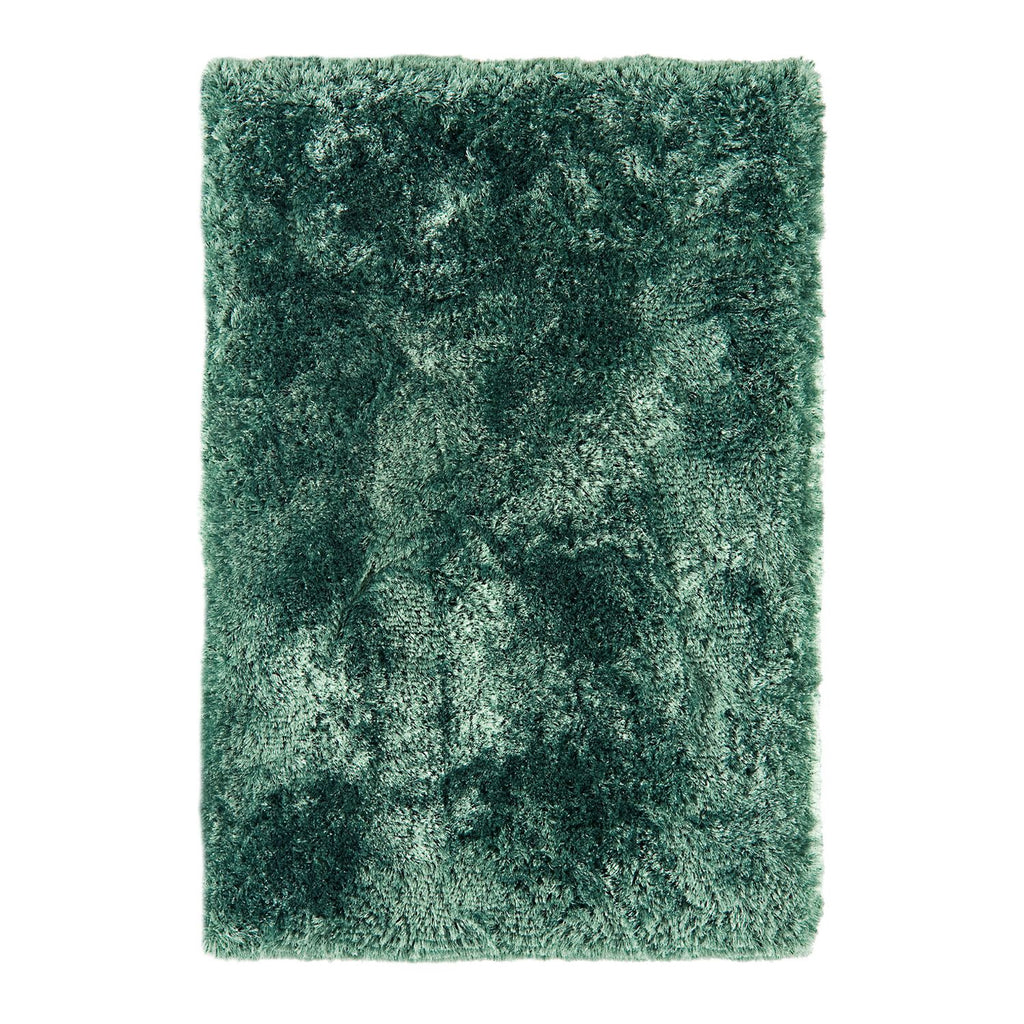 Plush Floor Rug - Petrol