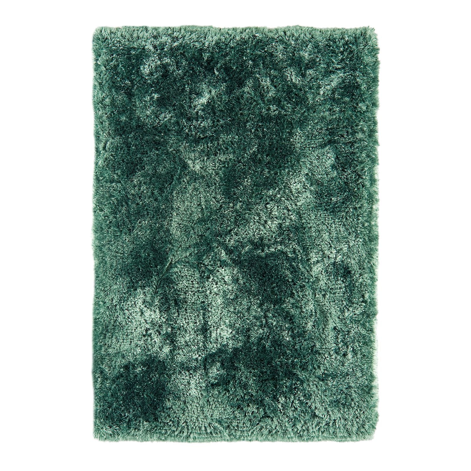 Plush Floor Rug - Petrol
