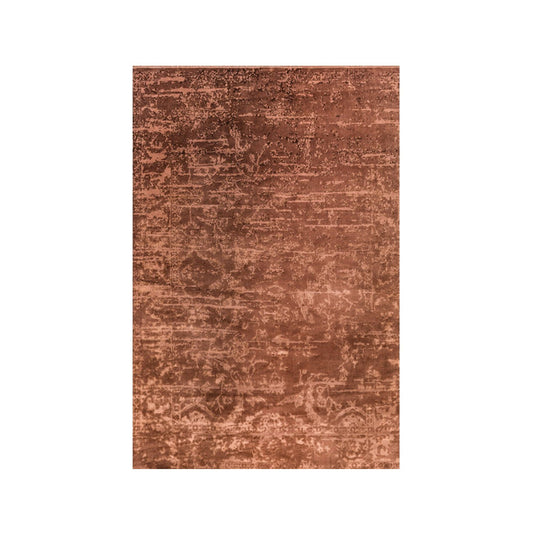 Zehraya Floor Rug - Rust Abstract