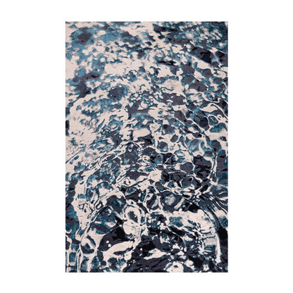 Aurora Floor Rug - Foam Blue