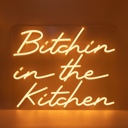 Bitchin In The Kitchen - Neon Orange