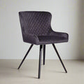 Bilbao Dining Chair - Velvet Grey
