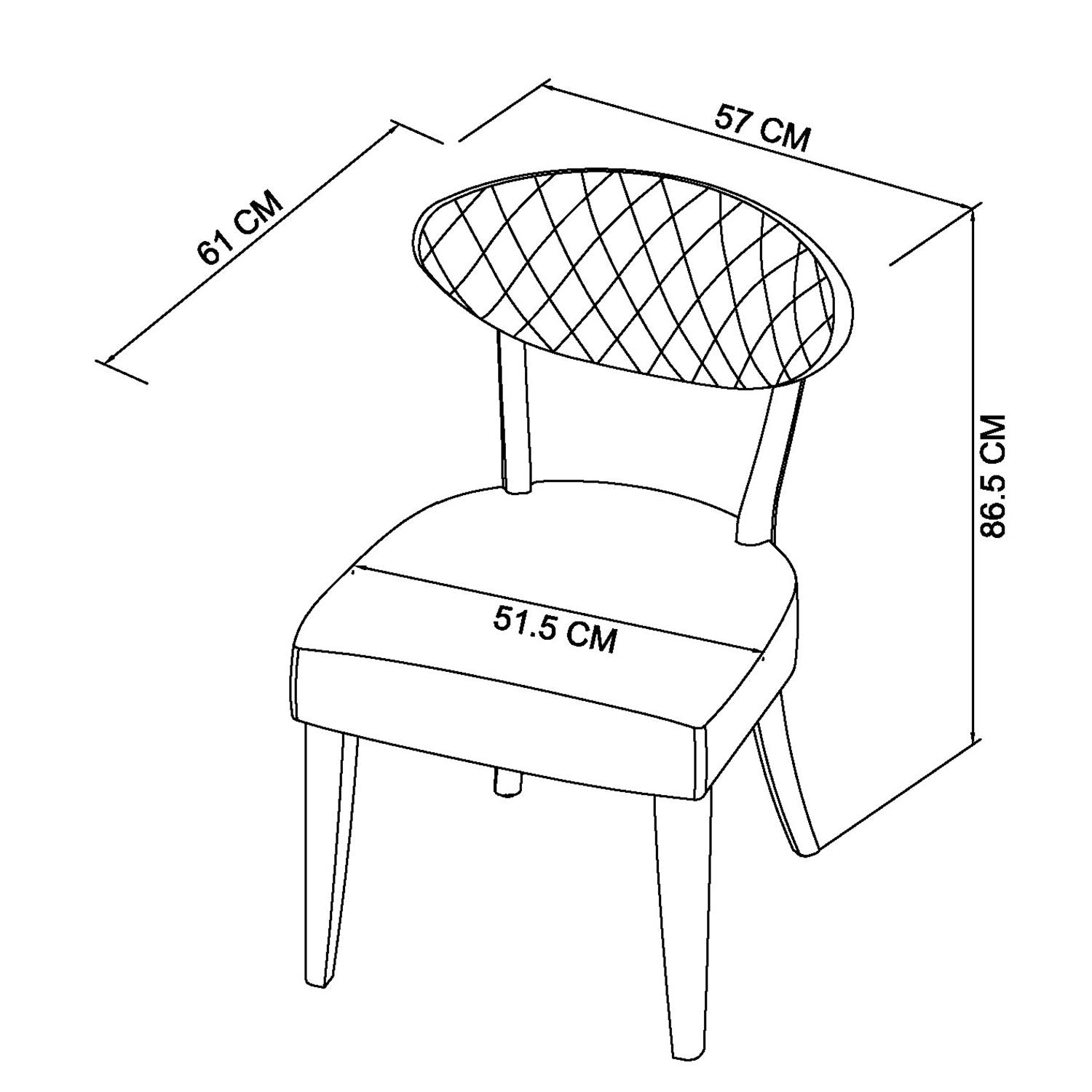 Dining Chair - Cedar Velvet