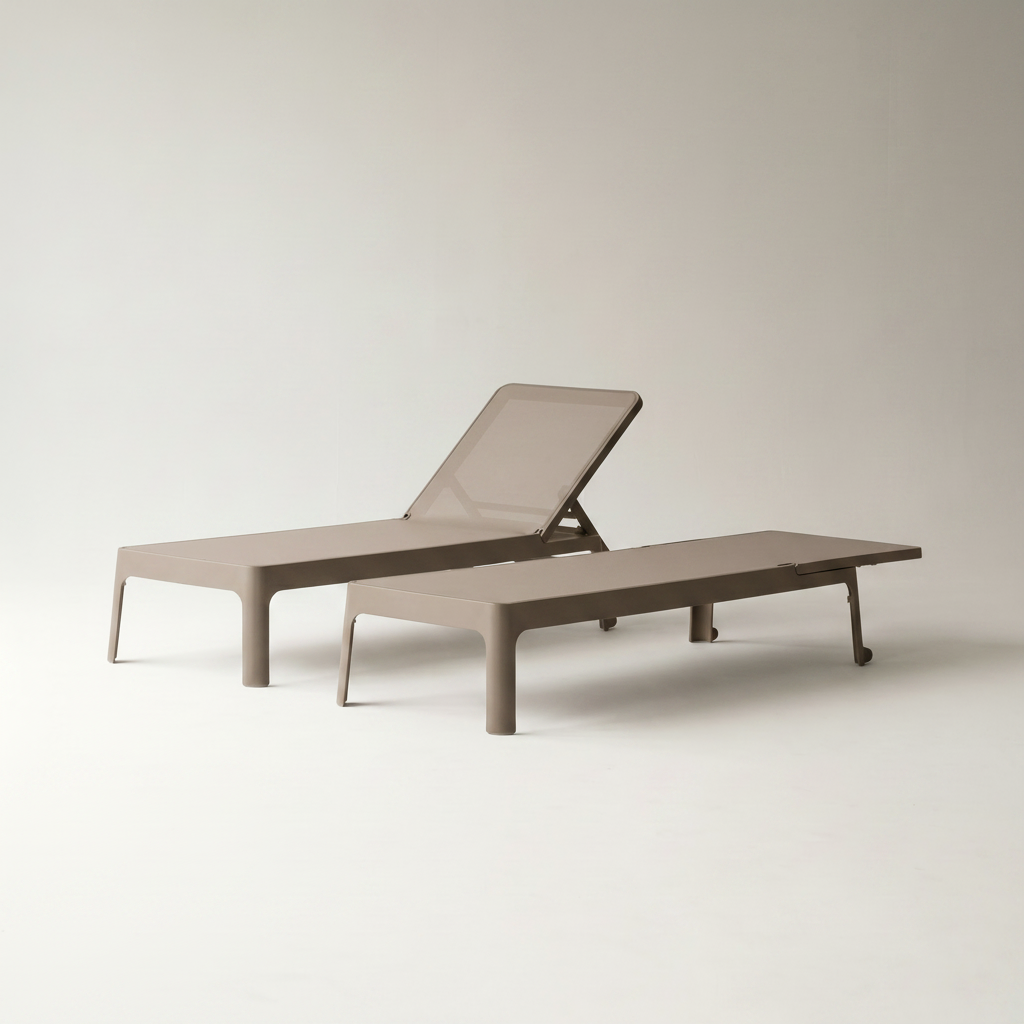 Nardi Garden Set - Plano x2 Loungers By Nardi Outdoor