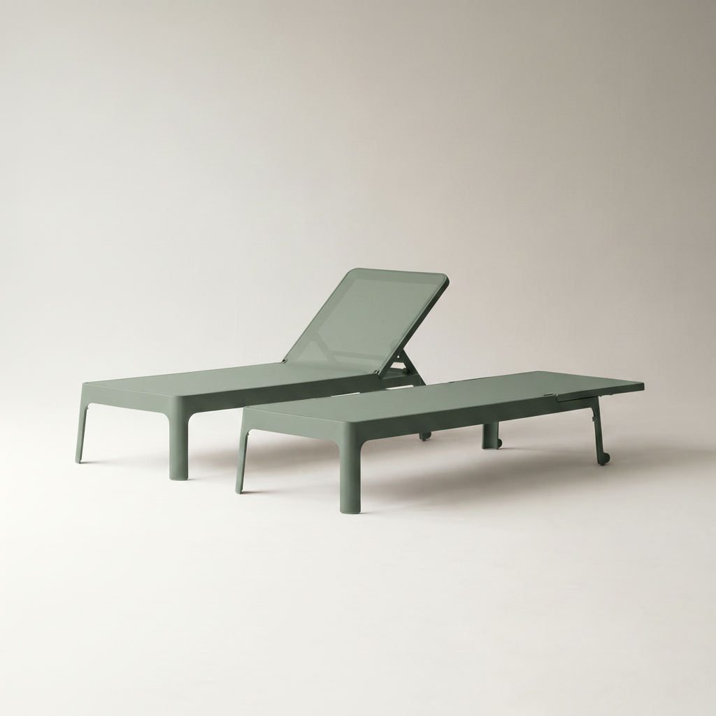 Nardi Garden Set - Plano x2 Loungers By Nardi Outdoor