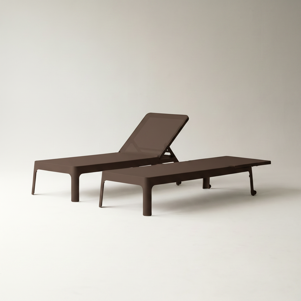 Nardi Garden Set - Plano x2 Loungers By Nardi Outdoor