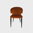 Pearl Dining Chair, Set Of 2 - Burnt Orange