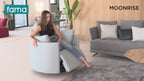 Moonrise Reclining Armchair By Fama