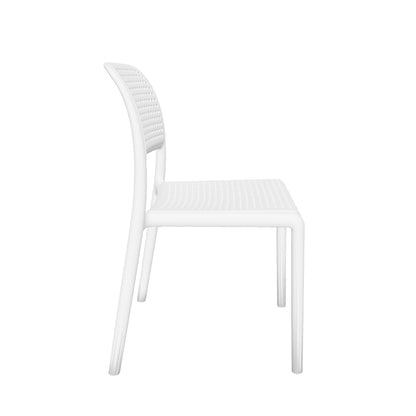 Bora Armless Chair By Nardi - Set Of 6