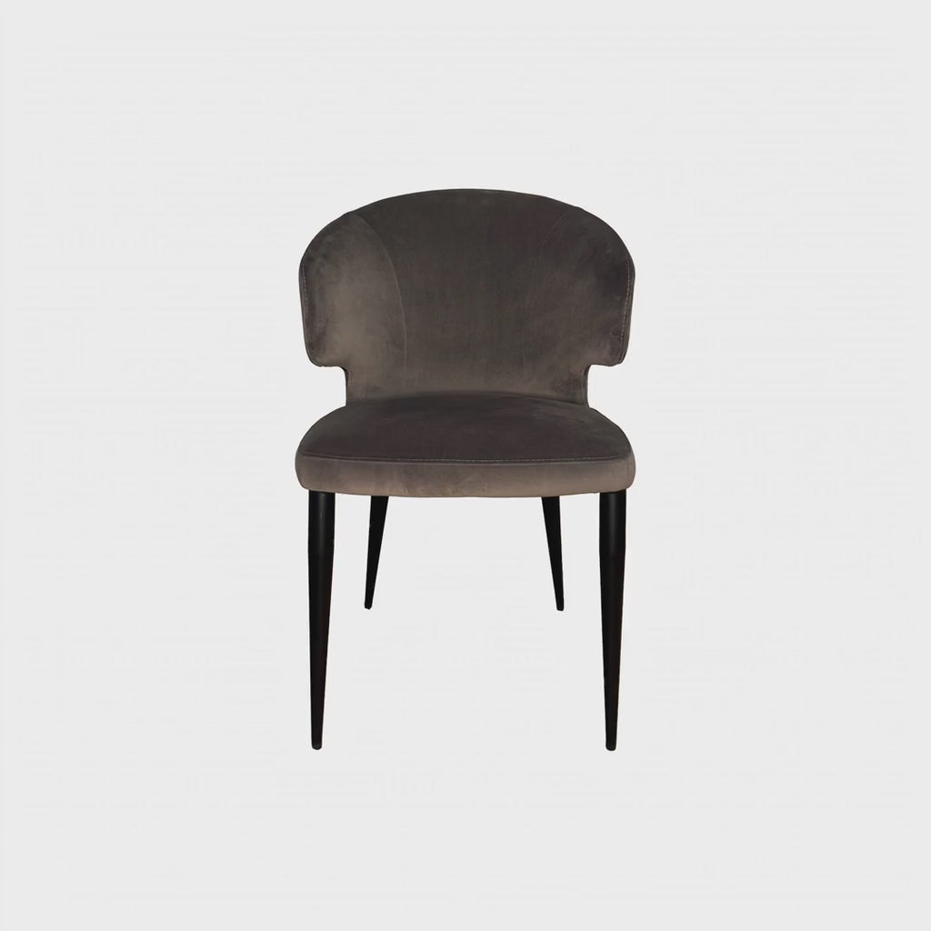 Pearl Dining Chair, Set Of 2 - Dark Grey