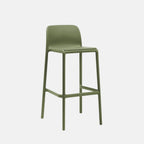 Faro Bar Stool by Nardi Outdoor a timeless piece combining Italian craftsmanship with a sleek minimalist aesthetic