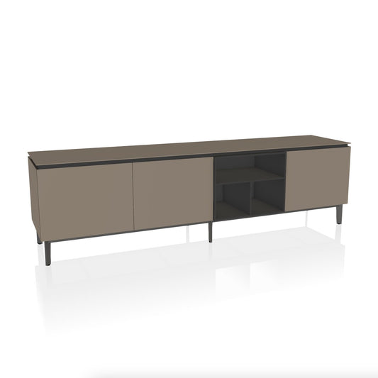 Cosmopolitan 244cm Lacquered Wood Sideboard By Bontempi Casa