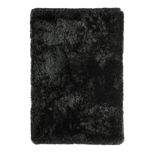Plush Floor Rug - Black