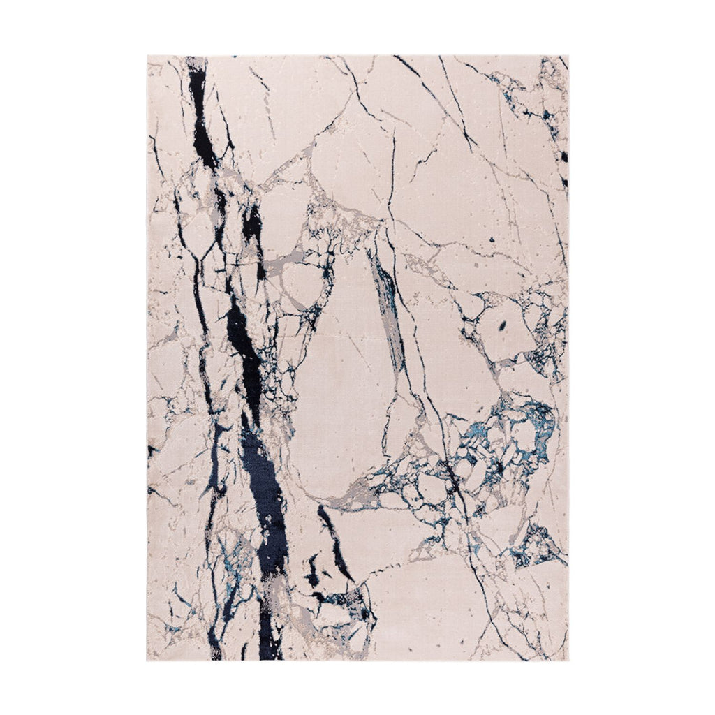 Aurora Floor Rug - Quake Metallic Blue