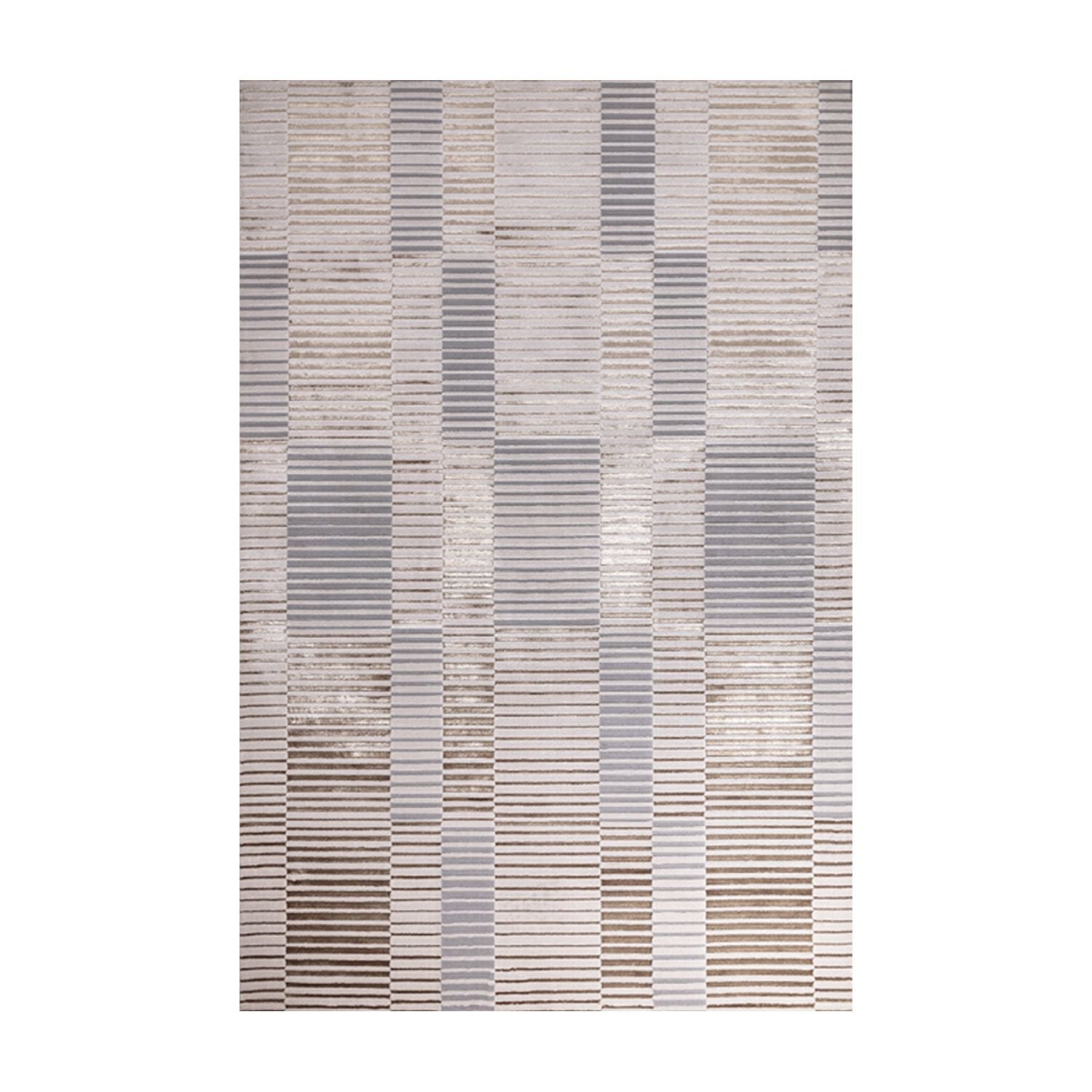 Aurora Floor Rug - Ripple Metallic