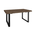 Marlow Oak Dining Table - 150cm Metal Legs