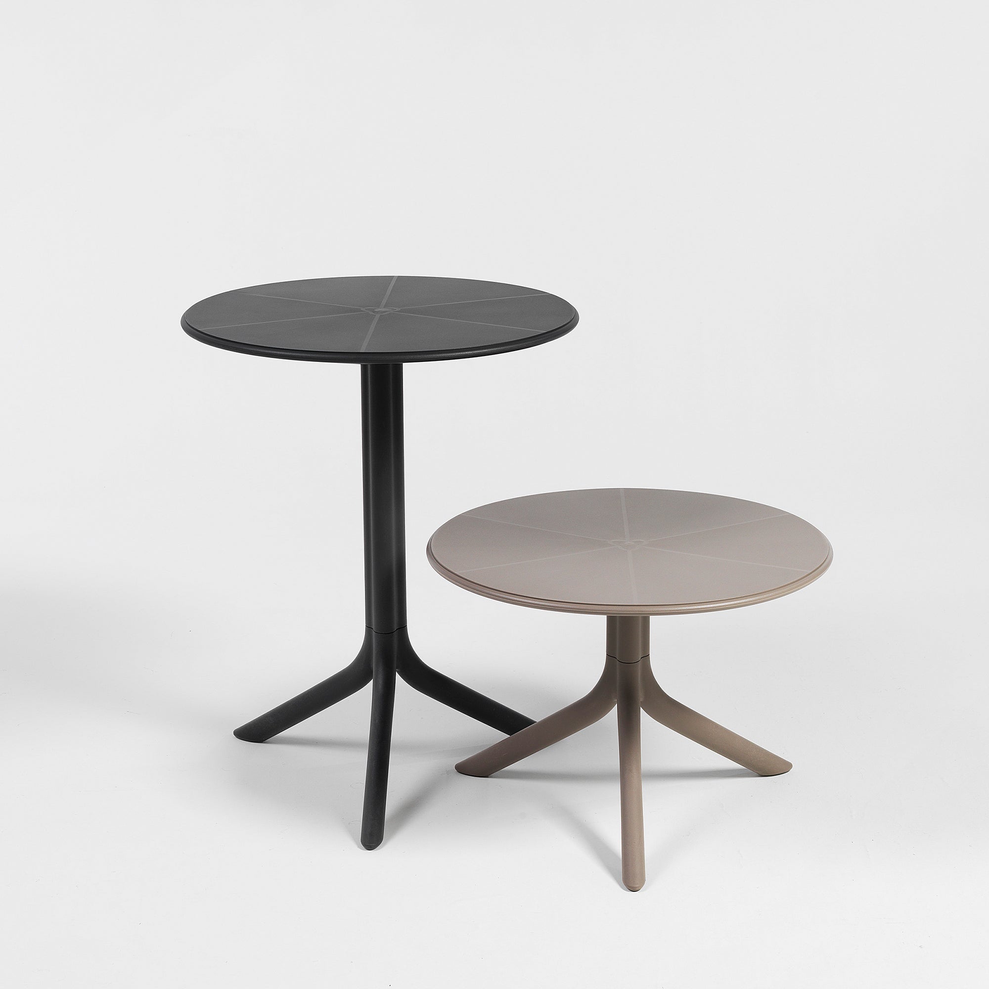 Nardi Garden Set - Spritz Garden Table & 2x Doga Armless Chairs