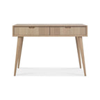 Oak Console Table With Drawers