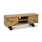 Phoenix Rustic Oak Entertainment Unit