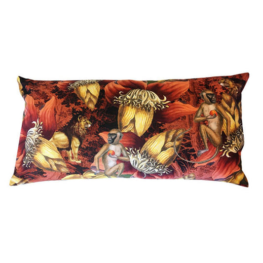 Terracotta Jungle - Velvet Cushion
