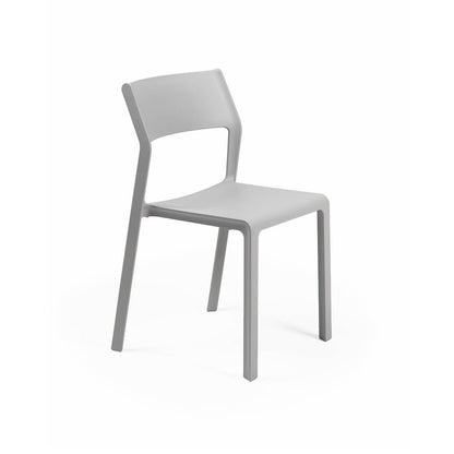 Trill Armless Chair By Nardi - Set of 6 - Grigio