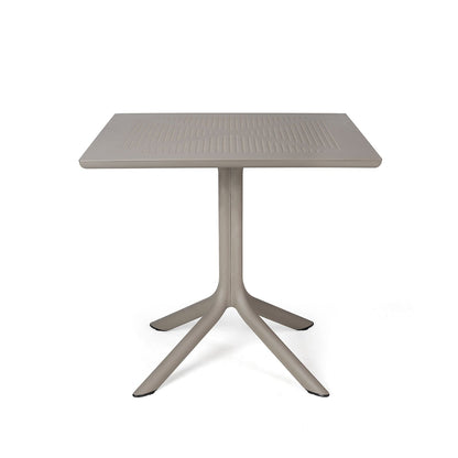 Clip 80cm Garden Table By Nardi - Taupe
