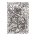 Plush Floor Rug - Silver
